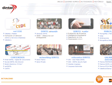 Tablet Screenshot of dintel.org
