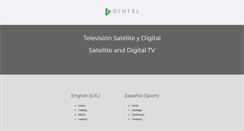 Desktop Screenshot of dintel.es