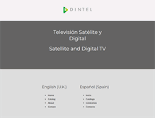 Tablet Screenshot of dintel.es